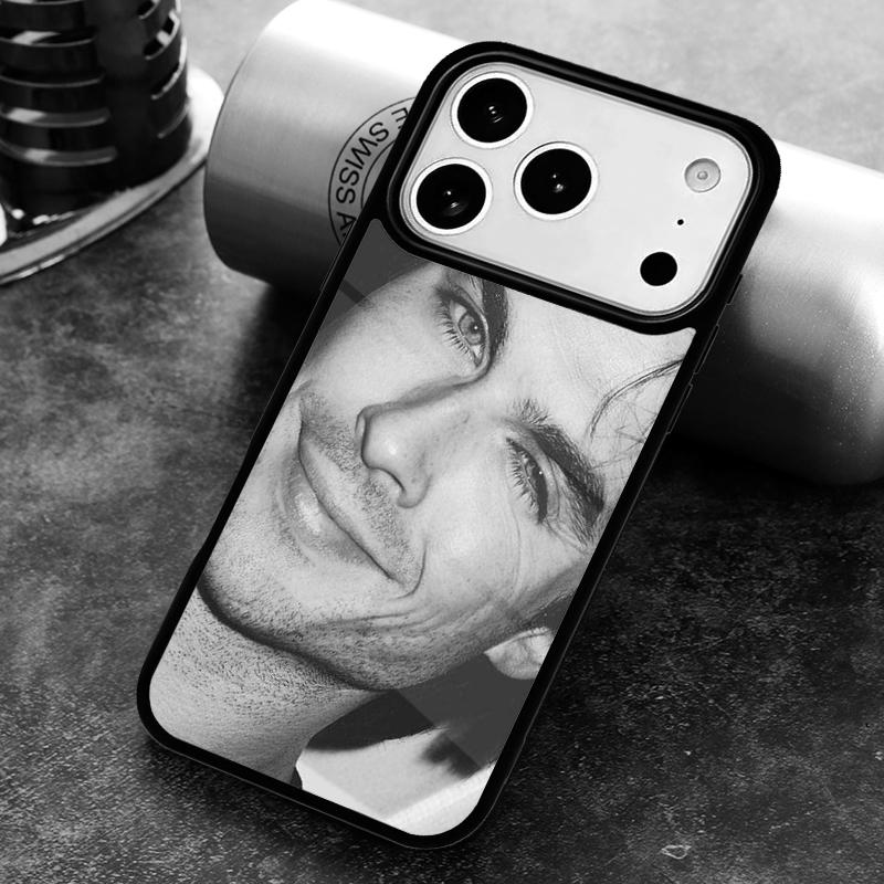 Чехол для телефона Ian Somerhalder Дневники вампира Damon для iPhone 17 16 15 Pro Max Air 14 13 12 11 Plus Ударопрочный чехол