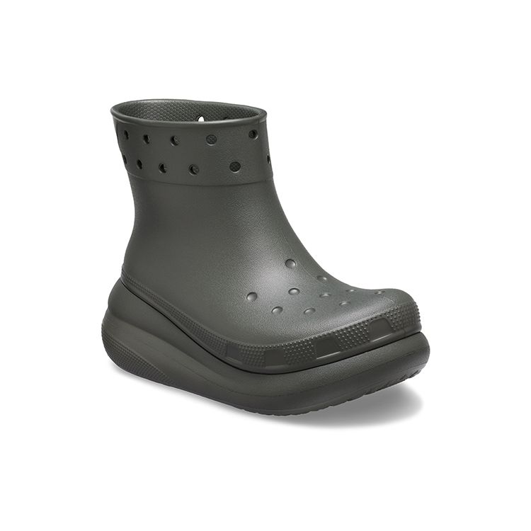 Crocs Классические женские кроссовки Crush Rain Boot Dusty Olive 207946-3J5