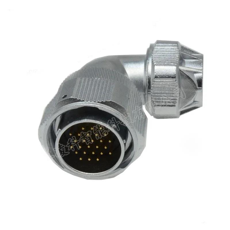 WEIPU WY28 TU Angle Male Plug 2 3 4 7 8 9 10 12 16 17 20 24 26Pin Waterproof Connector Charge AC Power Adapter M28 Large Current