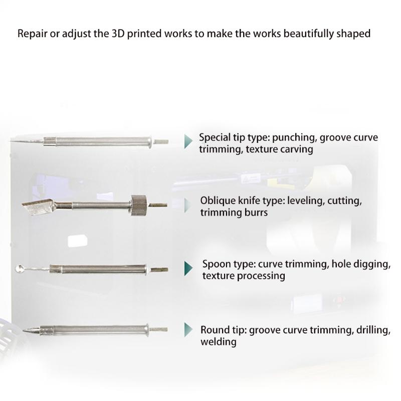 Паяльник-ручка Pro'sKit SI-169U Портативный инструмент для отделки 3D-печати USB 5V Мини-сварочный пистолет 8 Вт для ремонта и модификации