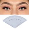 Eyebrow Design Ruler Portable Fast Drawing Guide Professional Eyebrow Shaping Tool for Beginners Pros