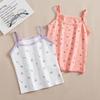 2024 Summer Cotton Cartoon Vest & Suspenders for Girls