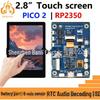 Плата разработки Raspberry Pi Pico 2 RP2350 с 2,8-дюймовым емкостным сенсорным ЖК-дисплеем и 6-осевым датчиком QMI8658