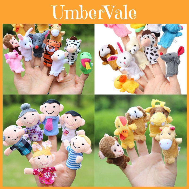 Adorable Cloth Finger Puppets Doll For Learning And Storytelling Family Fun