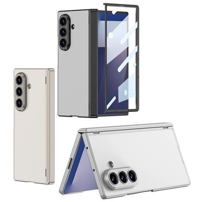 Чехол для мобильного телефона Samsung Z Fold7 и пленка-ракушка, интегрированный складной вращающийся вал, прозрачный защитный чехол из ПК