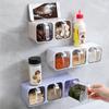 Seasoning Box Kitchen Supplies Wall-mounted Seasoning Storage Monosodium Glutamate Salt Tank