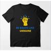 Добрый вечер Мы из Украины Боритесь как украинцы Футболка Унисекс Женская С коротким рукавом Свободная Дышащая Повседневная Футболки Топы ModaL