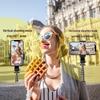 Беспроводная Bluetooth-палка для селфи и штатив – алюминиевый сплав, многофункциональная, для мобильной фотографии и прямых трансляций