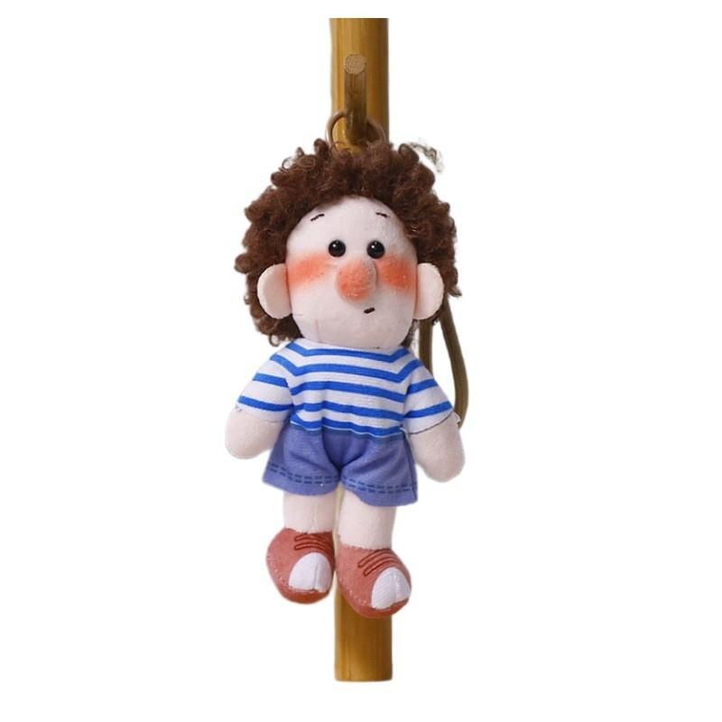 Plush Doll Keychain With Cartoon Design For Backpack Decoration And Gift For All Ages