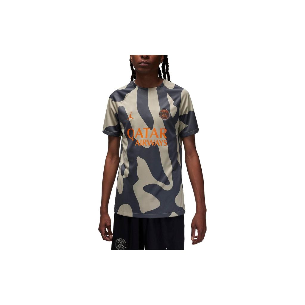 Jordan Футбольная футболка Dri-Fit с коротким рукавом и круглым вырезом для мужчин, топы, несколько цветов DZ1343-231