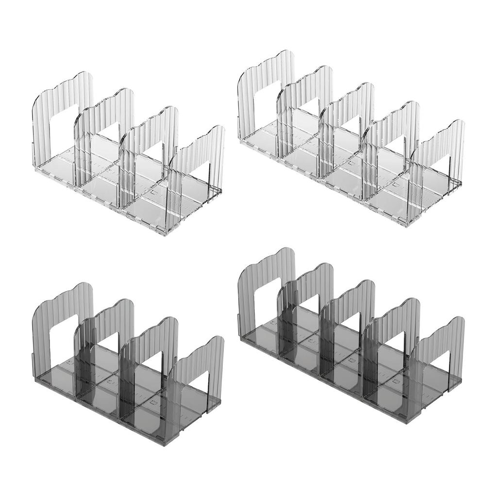 Компактный органайзер для кошелька с регулируемыми отделениями, ящик для хранения, разделитель для шкафа, органайзер для гардероба и сумок