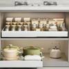 Pull Out Slide Storage Racks Kitchen Storage Rack Slides Out Cabinet Non Punching Pull-Out Cabinet Drawers for Kitchens Cabinets