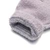 Apparel Accessories Cold Proof Keep Warm Flip Cover Half-finger Winter Gloves Fawn