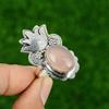 Sterling Silver Rose Quartz Gemstone Promise Sister New Stackable Ring Jewelry
