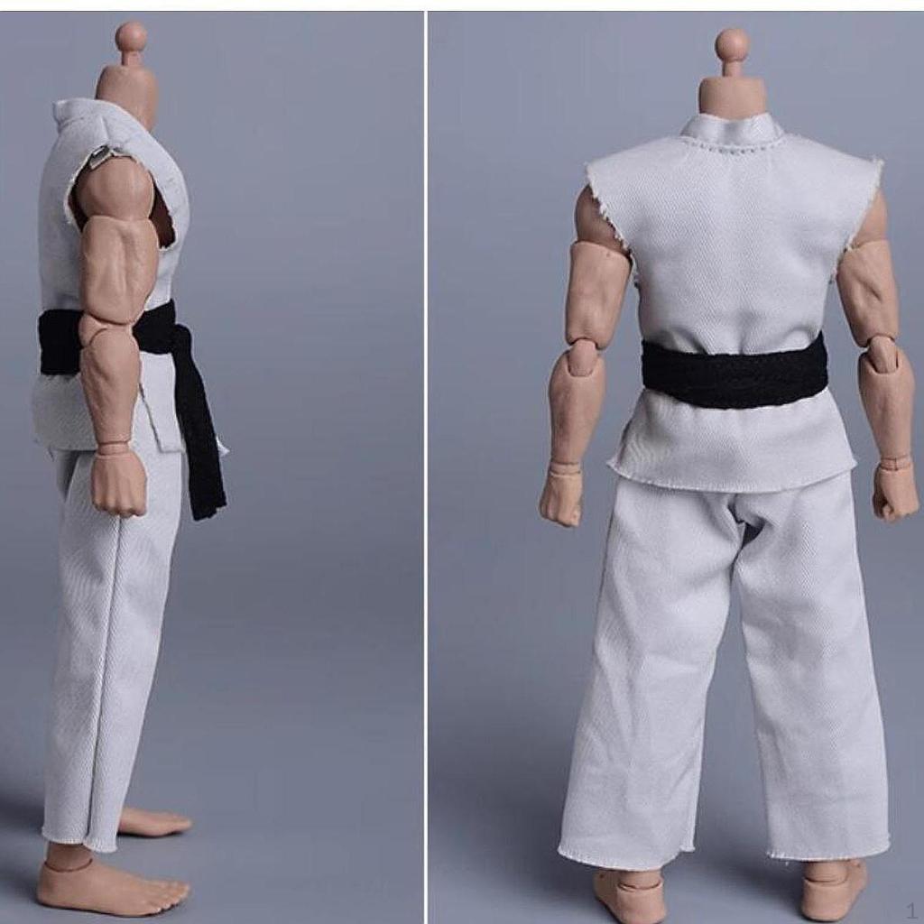 1/12 Фигурки Самурай Кимоно 6" Фигурка Боевая форма Дзюдо Косплей Дети Взрослые Подарки Стильный