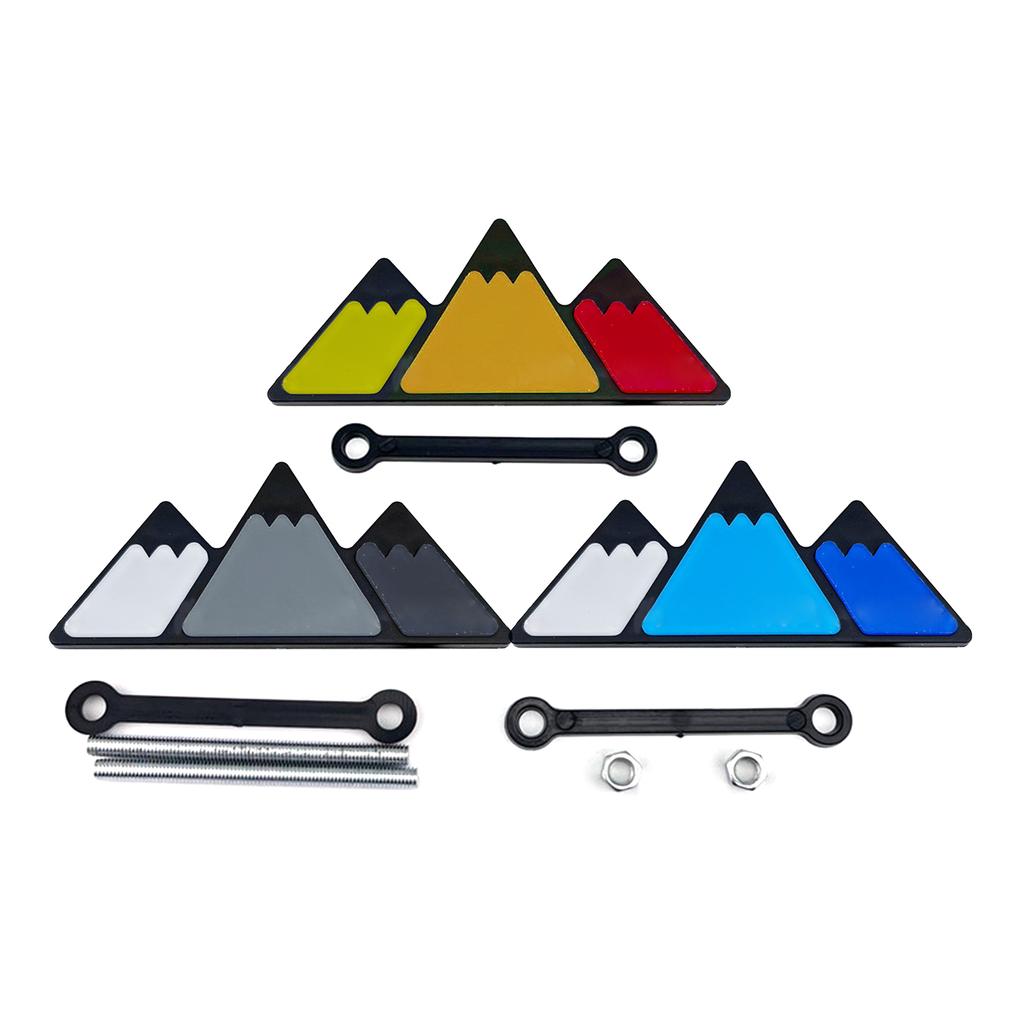 Высокопроизводительные эмблемы на решетку радиатора, декоративные аксессуары, этикетки для автомобилей, простая установка для TACOMA- 4RUNNER-