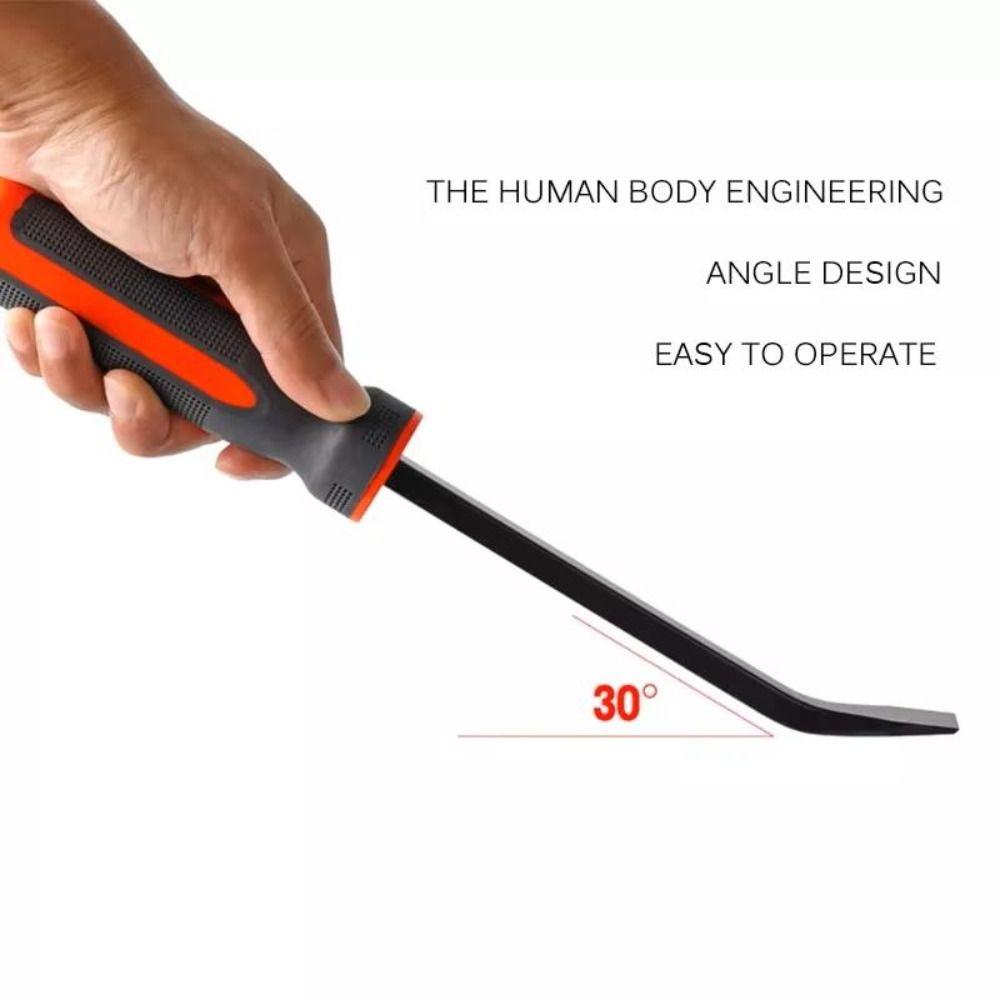 30° Long Tire Crowbar CV-R Car Pry Bar Multi-Function Heavy Duty Crowbar