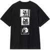Carhartt WIP SS26 Весна/Лето Футболка Garble Повседневная Свободная Удобная С круглым вырезом Унисекс Топы I036012-89-XX