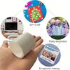 10 Rolls Transparent Double-Sided Tape 5.0 Meters per Roll Clear Adhesive for Crafting Office Mounting Scrapbooking Gift Wrapping Household Use