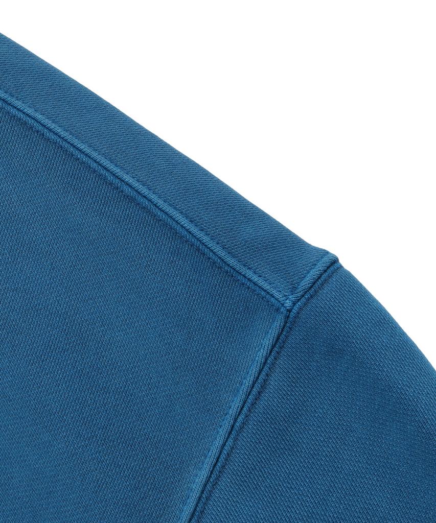 [M~4XL] Худи с пигментным логотипом Arch_Синий
