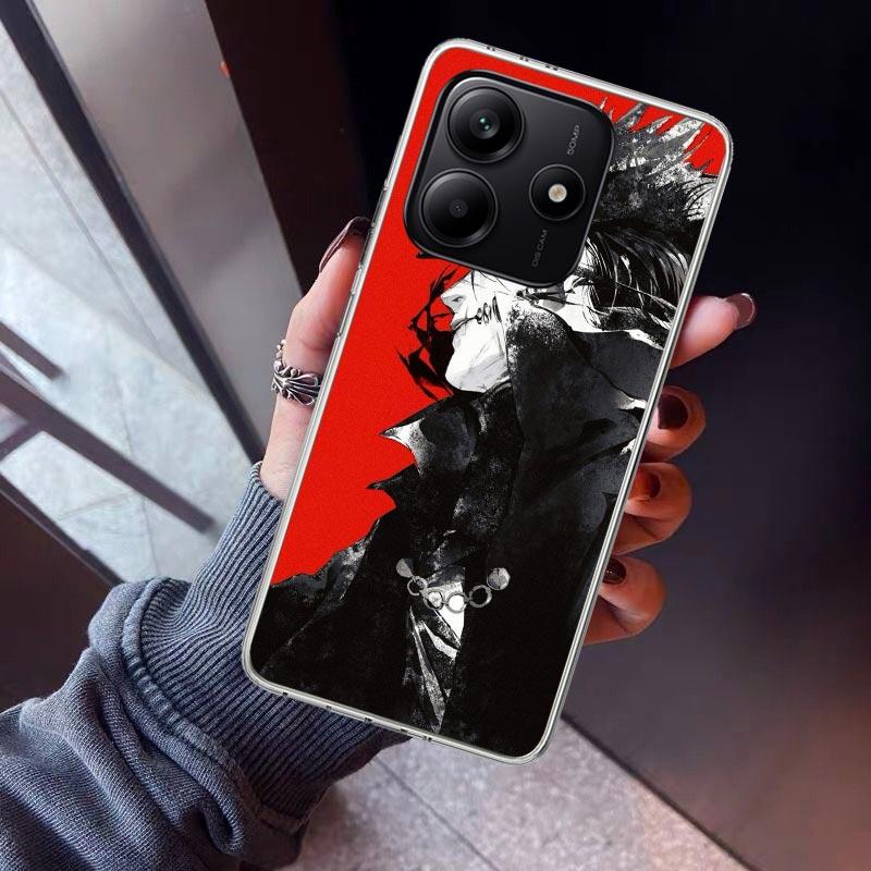 Bloodborne Game Phone Case For Xiaomi Redmi Note 15 14 14S 13 12S 12 Pro Plus 11S 11 10S 10 4G Cover 11E 11T 5G Print Fundas Red