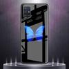 Butterfly Tempered Glass Phone Case Cover Coque For Iphone Xiaomi Mi Samsung Galaxy Redmi Note A S 11 12 13 14 15 22 23 24 5G Pro Plus Max Fe Ultra