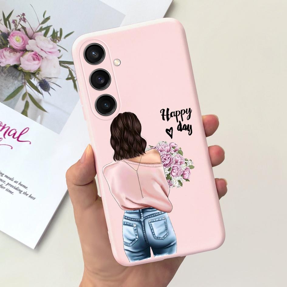 For Samsung A15 Case A05 A05S A25 4G Cover Cute Love Heart Butterfly Silicone Soft Fundas For Samsung Galaxy A15 SM-A155F Bumper