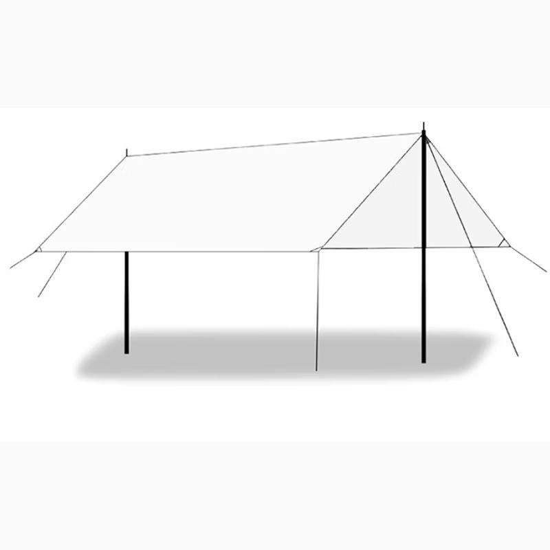 Yike Camping Tarp with Silver Coating