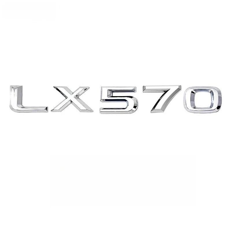 3D ABS Car Trunk Letters Badge Stickers for Lexus LM300 LM350 LC500rLX450 LX470 LM300h Auto Logo Accessories II1