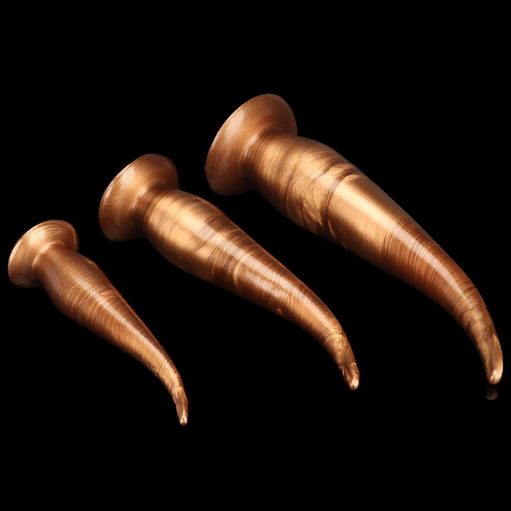 ПВХ Экстра Длинная Анальная Пробка Дилдо Секс-Игрушка Мастурбатор для Мужчин и Женщин Страпон Пенис Реалистичный Член