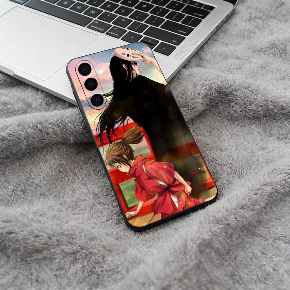 Чехол для телефона 'Унесенные призраками' Hot-S-A для Samsung Galaxy A73, A71, A72, A70, A53, A52, A51, Мягкий силиконовый черный чехол