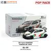 POPRACE 1:64 Японский автомобиль Pandem Civic EG6 и GR86-Endless Honda Civic Модель из сплава Автомобиль Гонки Автомобили Литье под давлением Коллекция Мальчика Игрушки