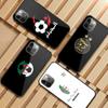 Чехол для телефона FAF Albania DZ для iPhone 13 12 11 XS X 8 7 6 Plus Mini Pro Max SE, черный, из поликарбоната, TPU, из стекла