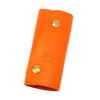 Key Case Leather Genuine Leather Cowhide Unisex 11cm Orange Women's Men's Size