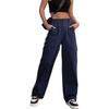 Womens Cargo Pants 2026 Loose Fit Straight Leg Casual Trousers