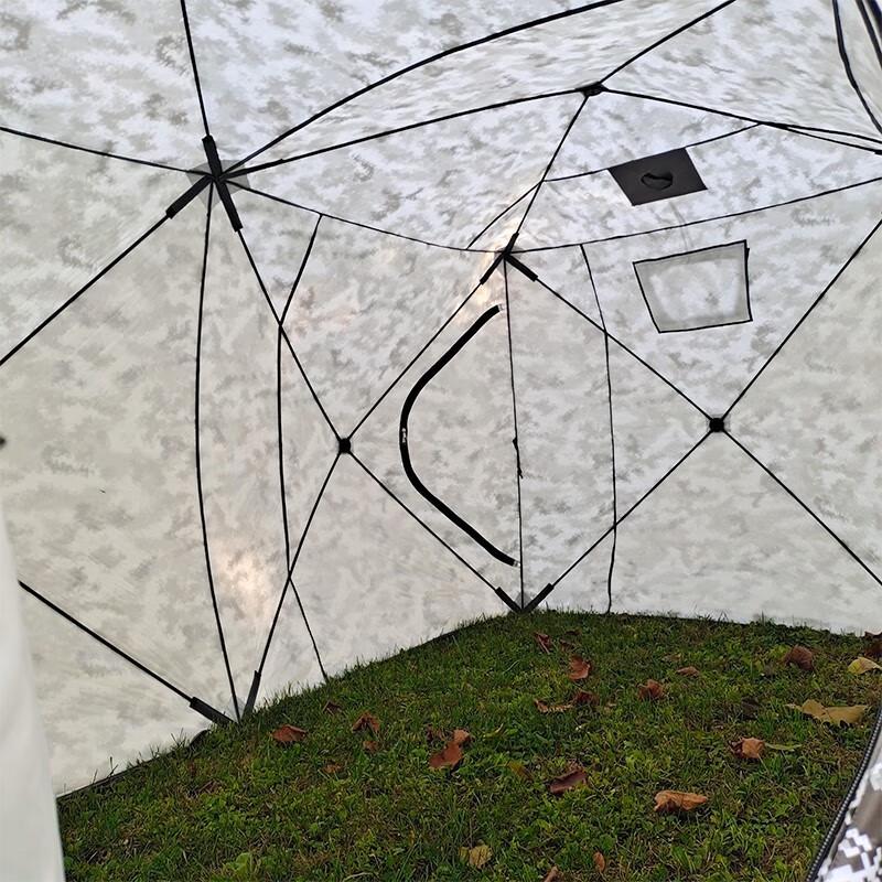 OEING Insulated Thickened Ice Fishing Tent