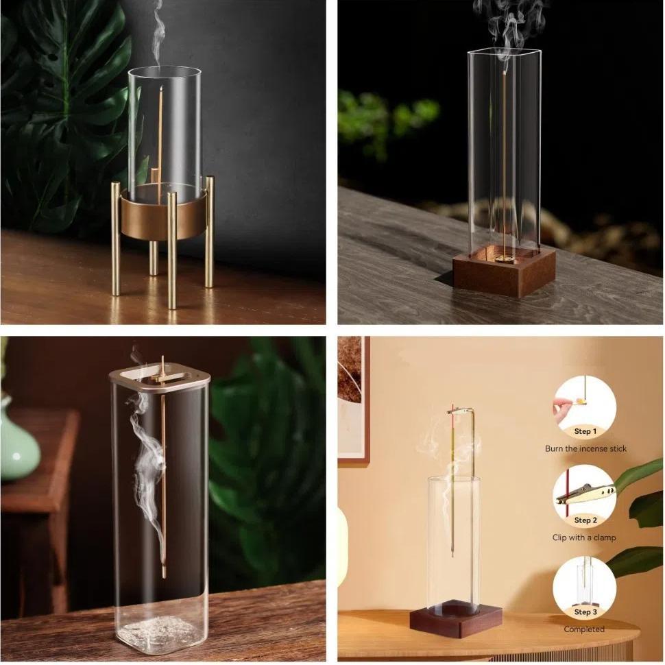 Ash Catcher Incense Stand Upside Down Incense Tray New Incense Stick Holder Home Ornament