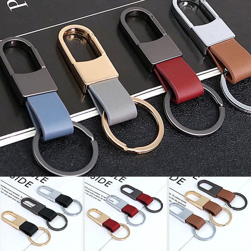 1PC PU Leather Keychain Jewelry Gift Car Keyring Keyholder Casual Key Chain Fashion Multiple Options Available