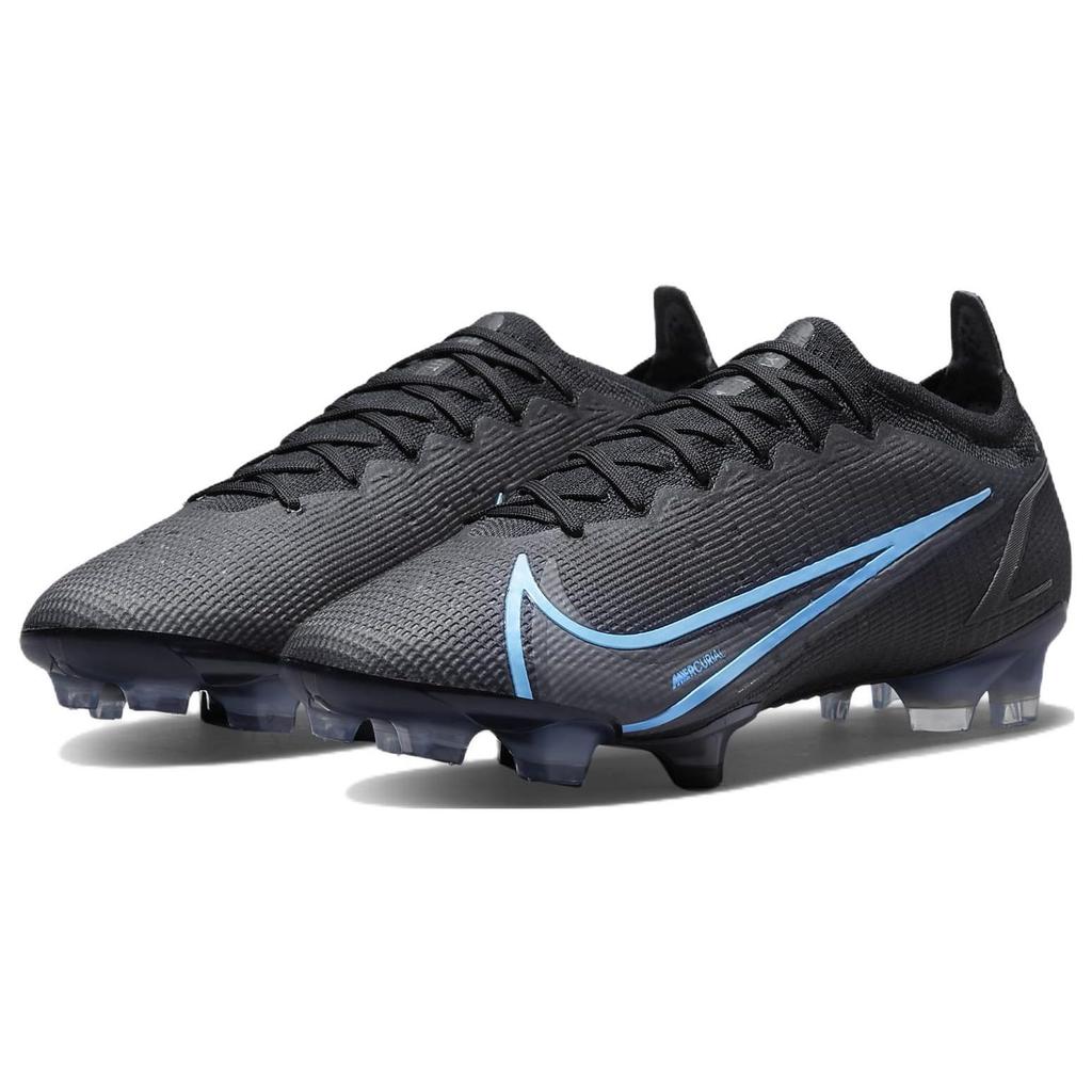 Nike Mercurial Vapor 14 FG Шипы для твердого грунта Амортизация Устойчивость к скольжению Устойчивость к истиранию Футбольные бутсы Мужские Черно-синие CQ7635-004
