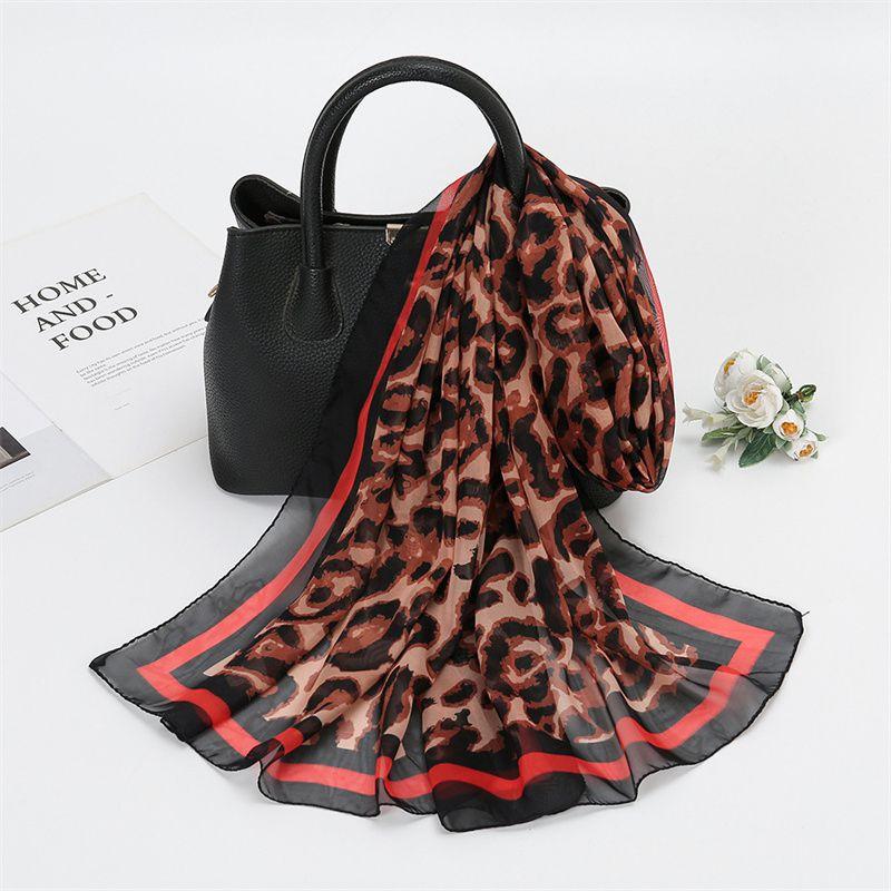 Chiffon Scarf Printing Thin Popular Scarf Sunscreen Women's Small Dots