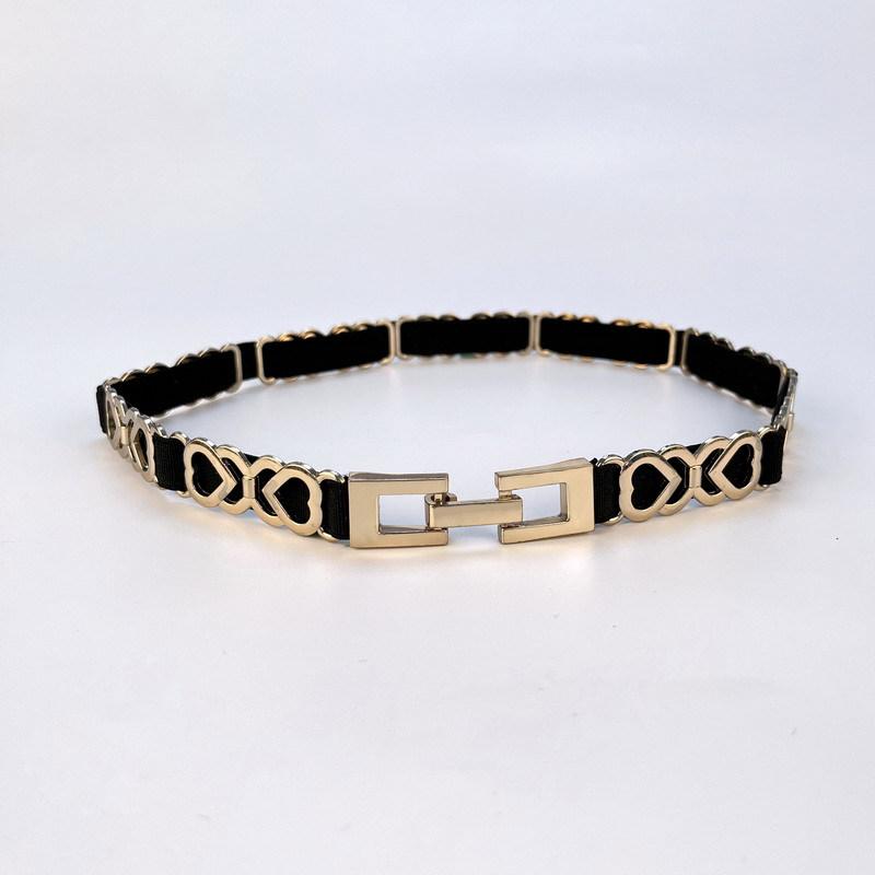 Тонкий пояс, облегающий талию, для женской моды, простое и универсальное украшение с аксессуарами для платья, юбка, лето, эластичный эластичный пояс, пояс-кушак