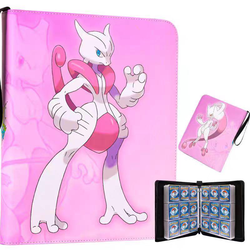 Pokémon Card Collection Book: 4-Grid & 9-Grid PU Game Album