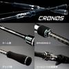 Daiwa Удилище для ловли окуня спиннинговое Cronos рыболовное удилище 682ULS-ST