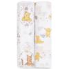 Aden anais essentials Disney марлевая детская пеленка оригинальный продукт набор из 2 пеленок winnie friends муслин подарок для ребенка 112 x 112 см пеленка для новорожденного