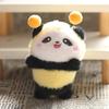 Мультяшная кукла в форме пчелы для девочек и мальчиков, плюшевая кукла, брелок, рюкзак, автомобильный кулон, мягкая игрушка, брелок, сумка, аксессуары