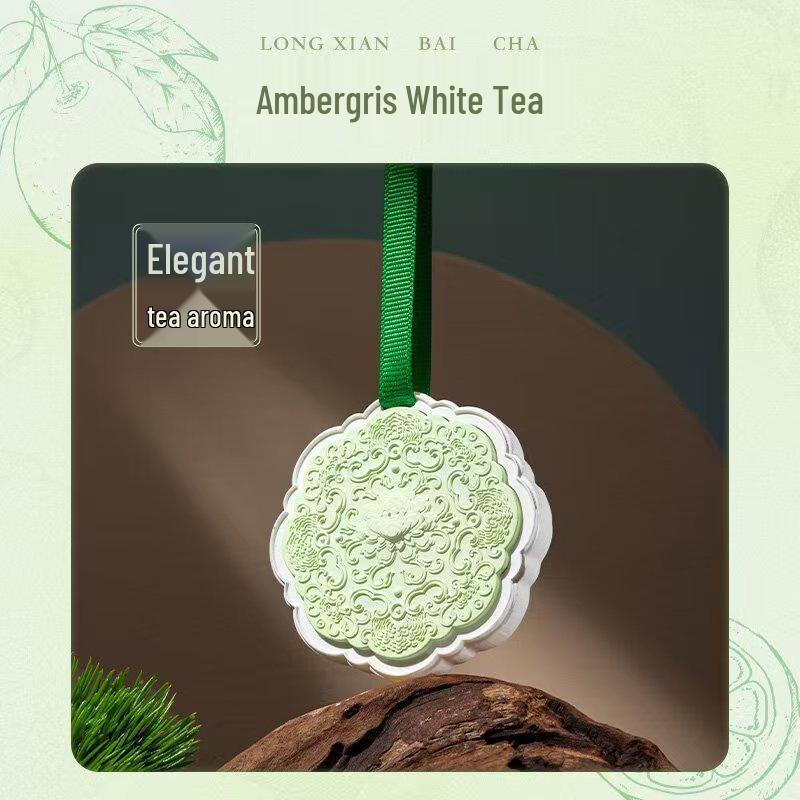 Ароматический восковой кулон для автомобиля: Долгосохнущий ароматерапевтический освежитель для дома, спальни и шкафа