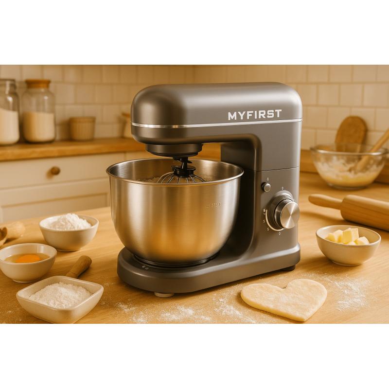 Kitchencook - Robot Pâtissier My First - 600 W 5 L - Kit Pâtisserie