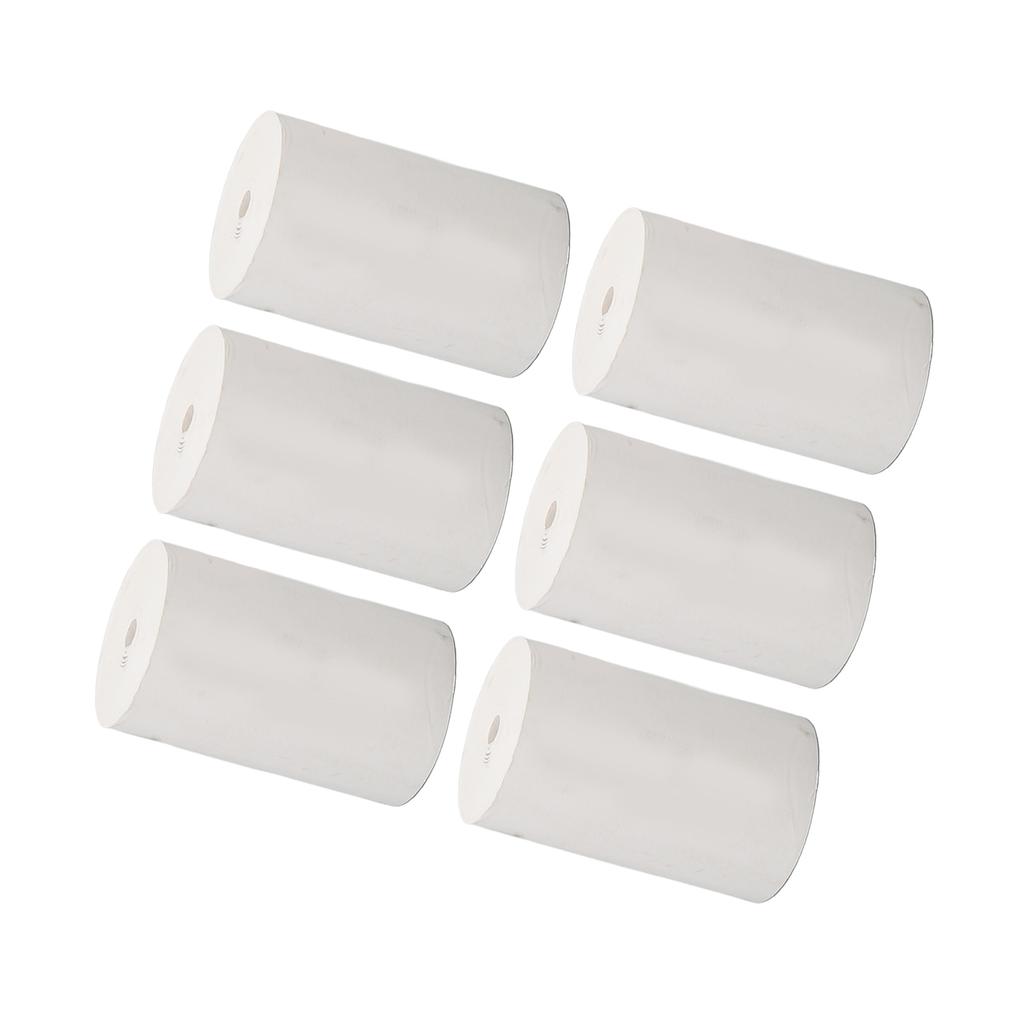 50 рулонов термобумаги плотная прозрачная печать чековая бумага рулоны для принтера кассовый аппарат без
