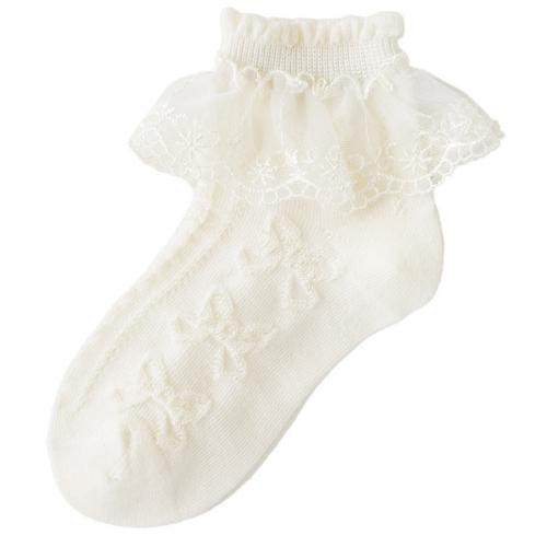 Детские хлопковые носки для девочек, однотонные детские носки для девочек, кружевные модные мягкие красивые детские носки для малышей, новинка лета