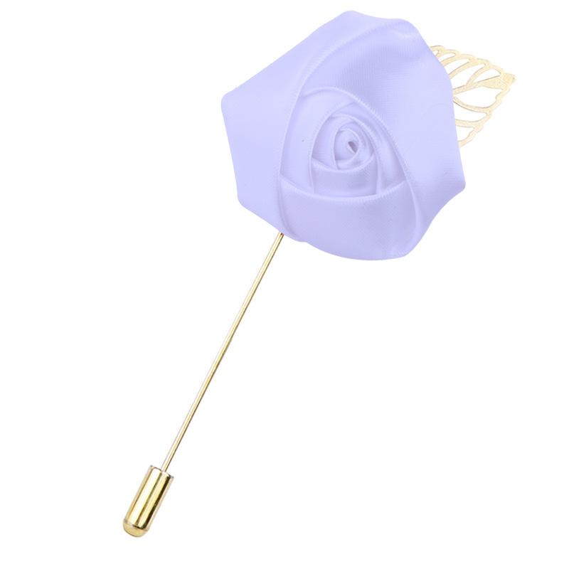 Элегантная брошь-корсаж «Роза» Красный цветок с длинной иглой-застежкой для женщин и мужчин. Универсальный аксессуар на лацкан для пиджака, платья, костюма.